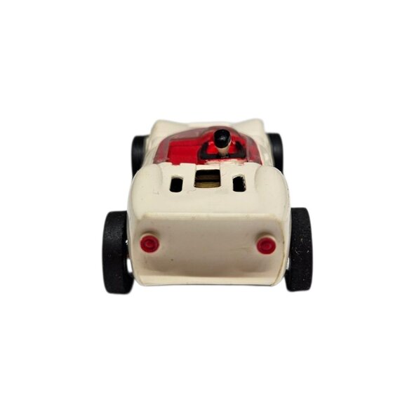 Vintage Aurora ThunderJet T-Jet 1966 Chaparral #1377 White Slot Car #5 - Picture 7 of 10